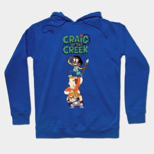 funny cartoon of the Creek Hoodie